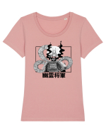 Shogun Tricou mânecă scurtă guler larg fitted Damă Expresser