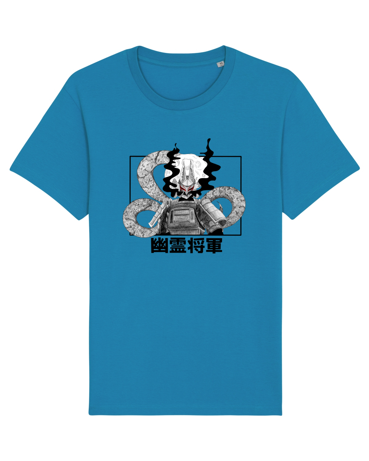 Tricou mânecă scurtă Unisex Rocker Azur
