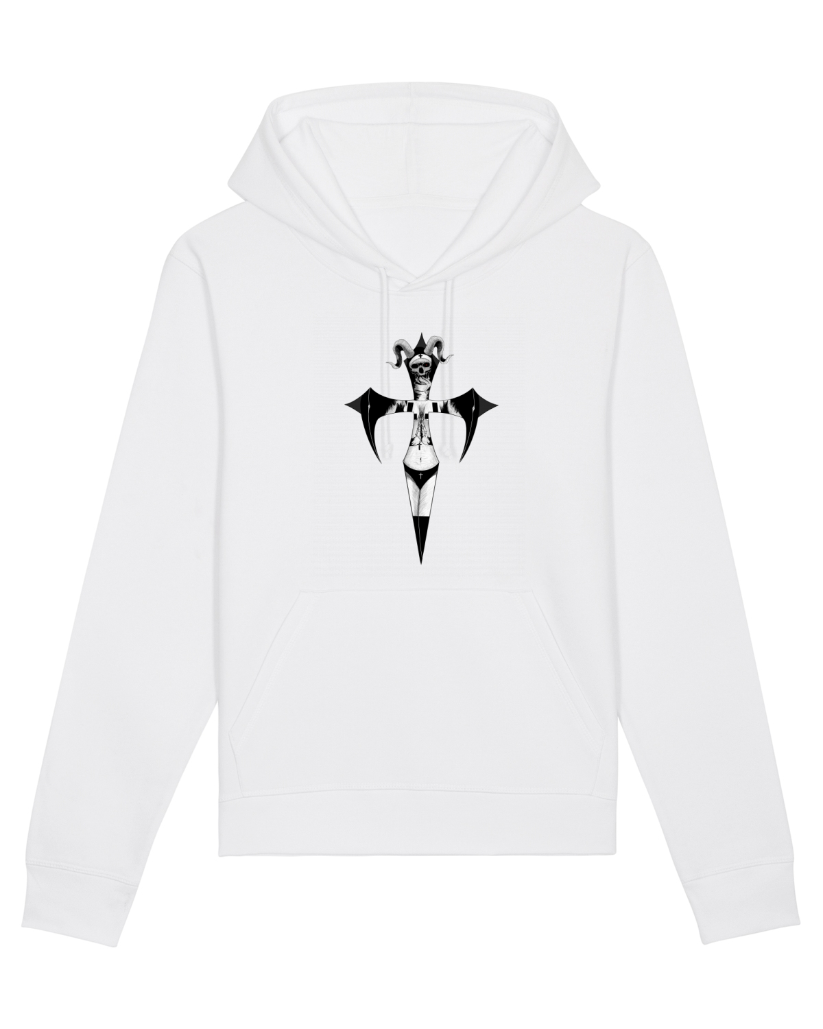 Hanorac Unisex Drummer White