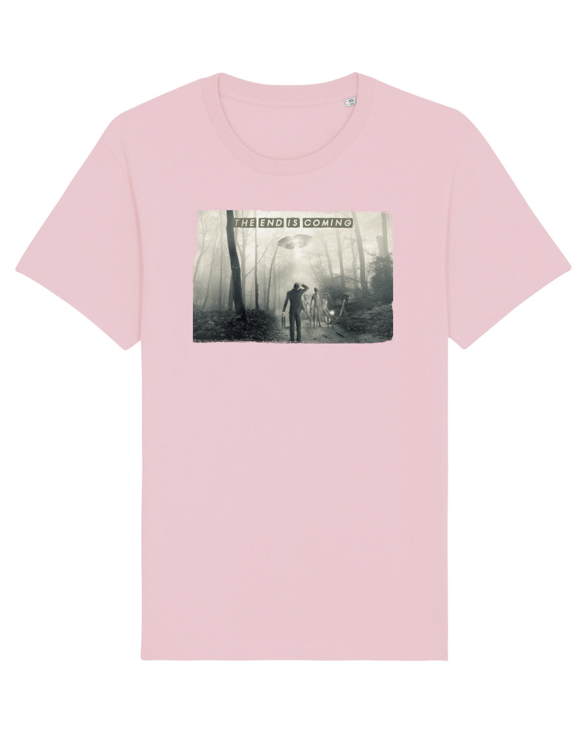 Tricou mânecă scurtă Unisex Rocker Cotton Pink