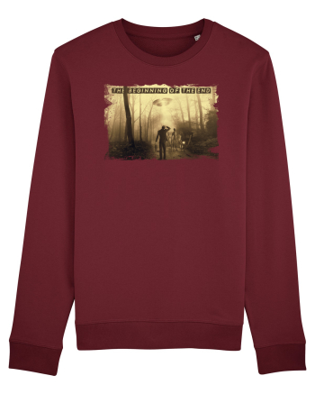 alien abduction 1 Burgundy