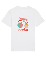 Waiting for Santa Tricou mânecă scurtă Unisex Rocker