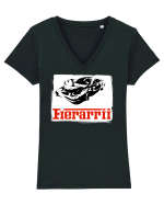 ferarri Tricou mânecă scurtă guler V Damă Evoker