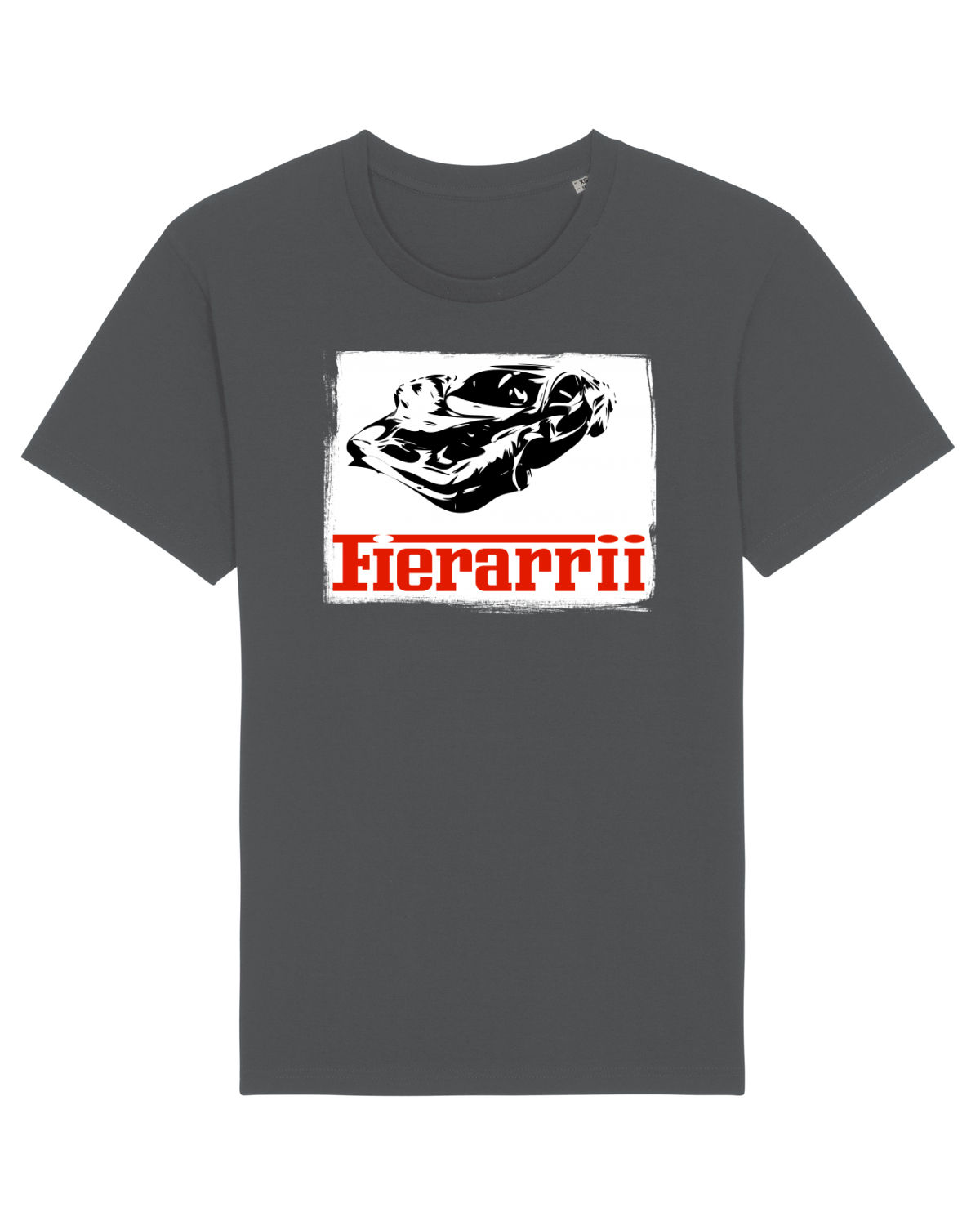 Tricou mânecă scurtă Unisex Rocker Anthracite