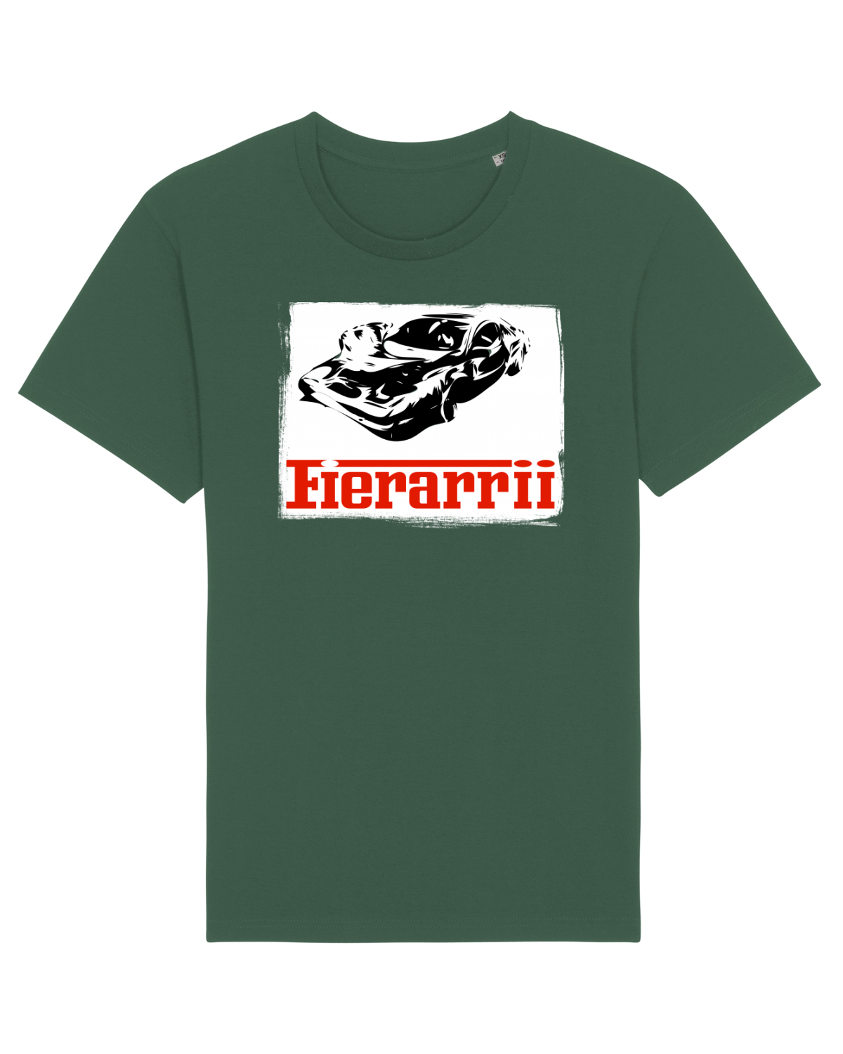 Tricou mânecă scurtă Unisex Rocker Bottle Green
