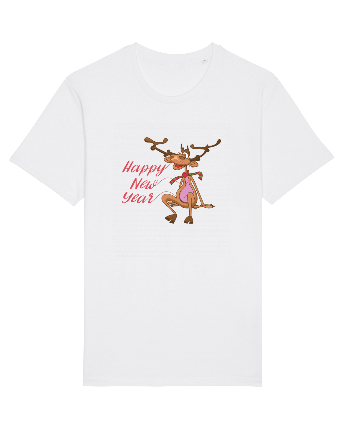 Tricou mânecă scurtă Unisex Rocker White