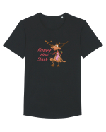 Happy New Year ! Tricou mânecă scurtă guler larg Bărbat Skater
