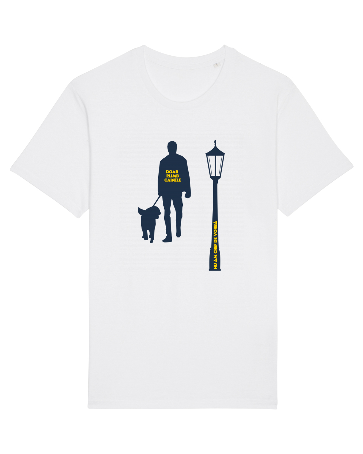 Tricou mânecă scurtă Unisex Rocker White