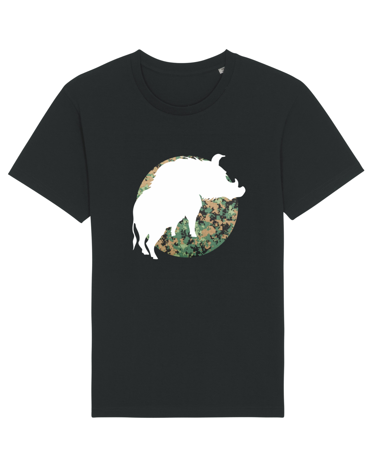Tricou mânecă scurtă Unisex Rocker Black