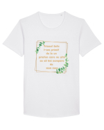 Cadou neinspirat Tricou mânecă scurtă guler larg Bărbat Skater