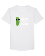 IMAGINE All The Pickels - Parodie Tricou mânecă scurtă guler larg Bărbat Skater