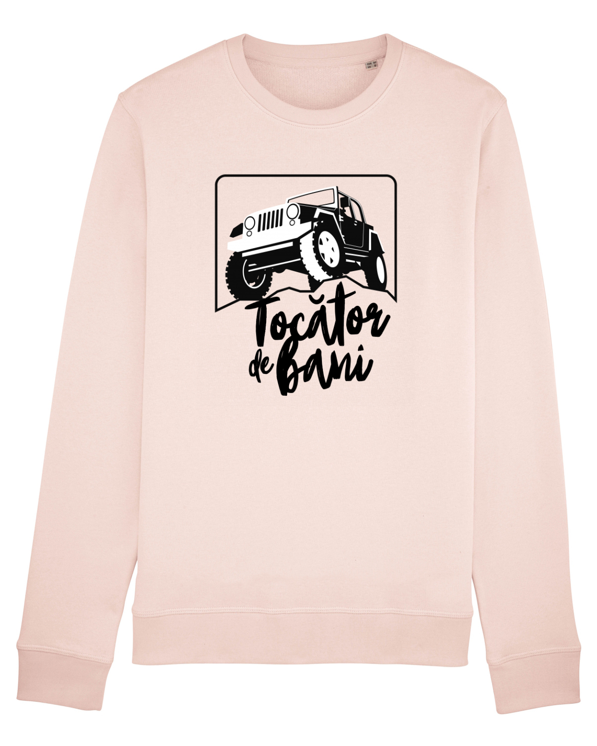 Bluză mânecă lungă Unisex Rise Candy Pink