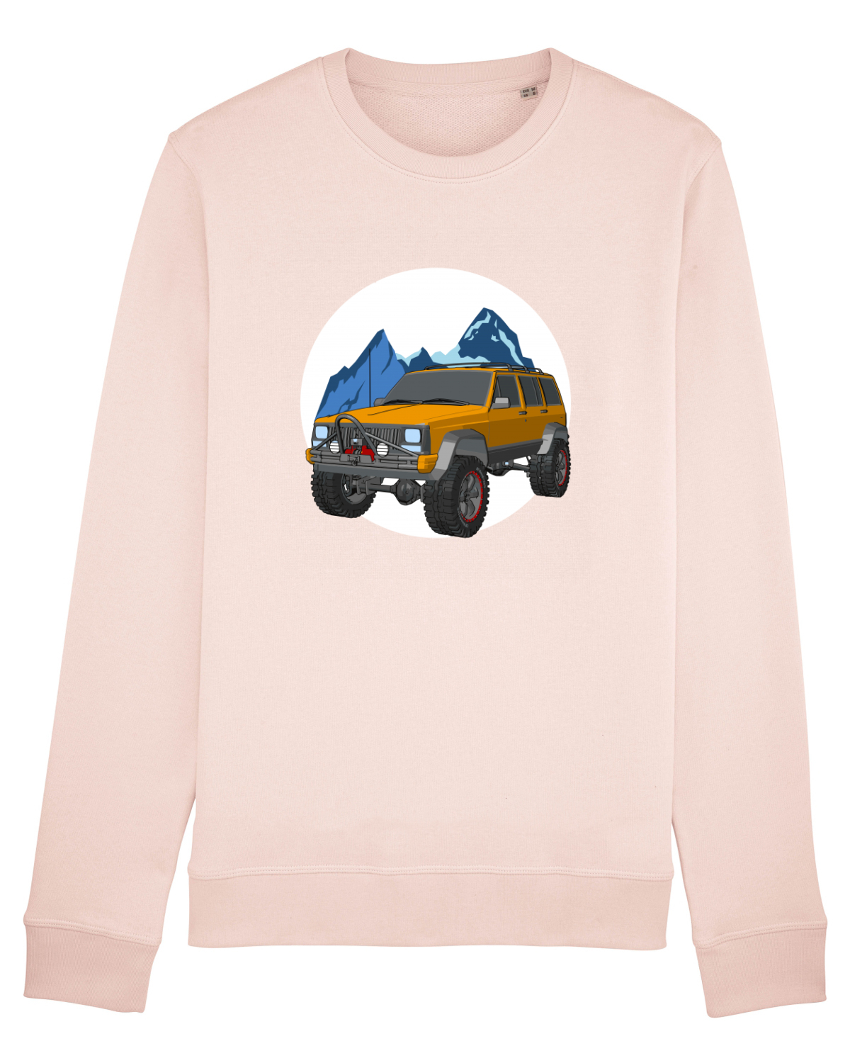 Bluză mânecă lungă Unisex Rise Candy Pink