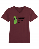 IMAGINE All The Pickels - Parodie Tricou mânecă scurtă guler V Bărbat Presenter
