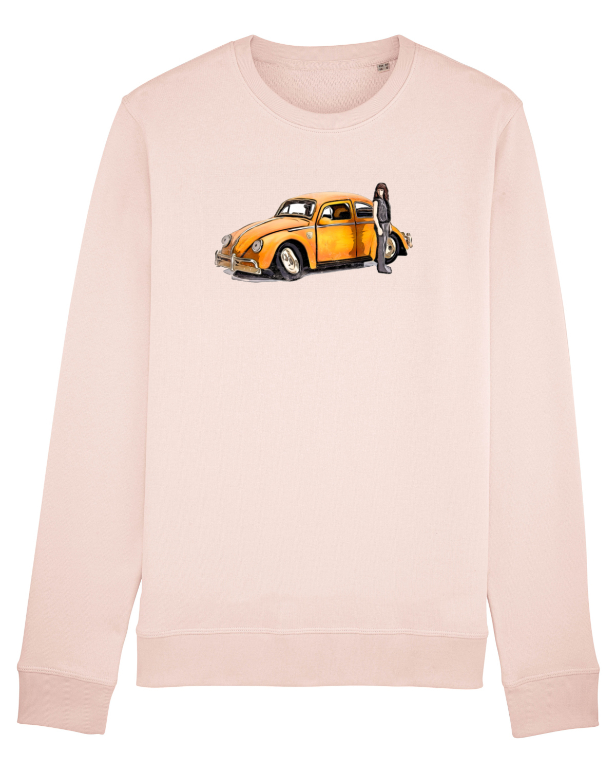 Bluză mânecă lungă Unisex Rise Candy Pink