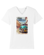 cuba Tricou mânecă scurtă guler V Bărbat Presenter