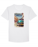 havana  Tricou mânecă scurtă guler larg Bărbat Skater