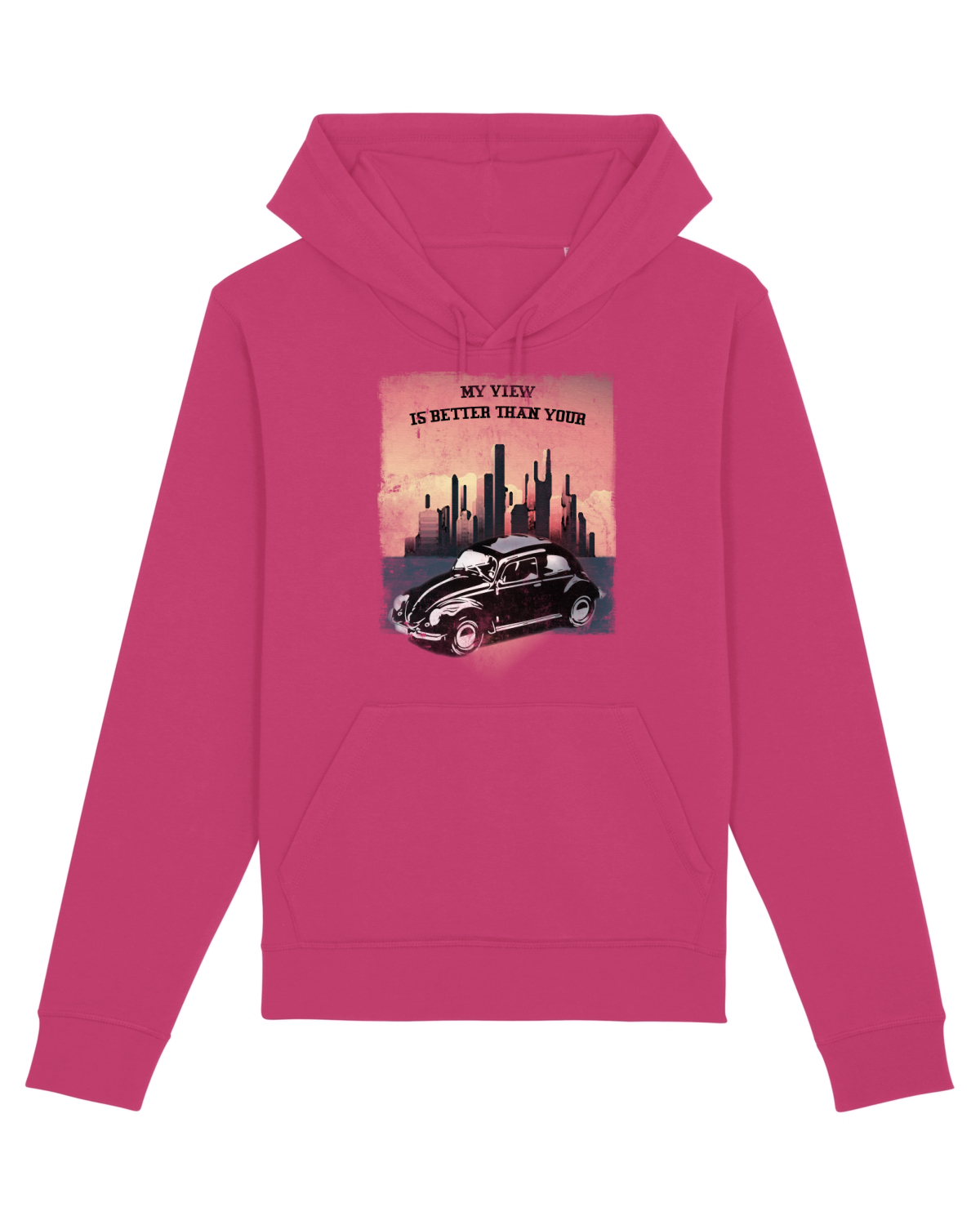Hanorac Unisex Drummer Raspberry