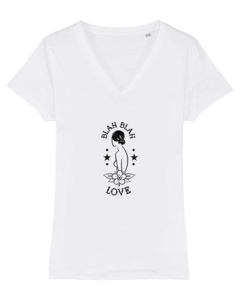 Blah Blah Love White