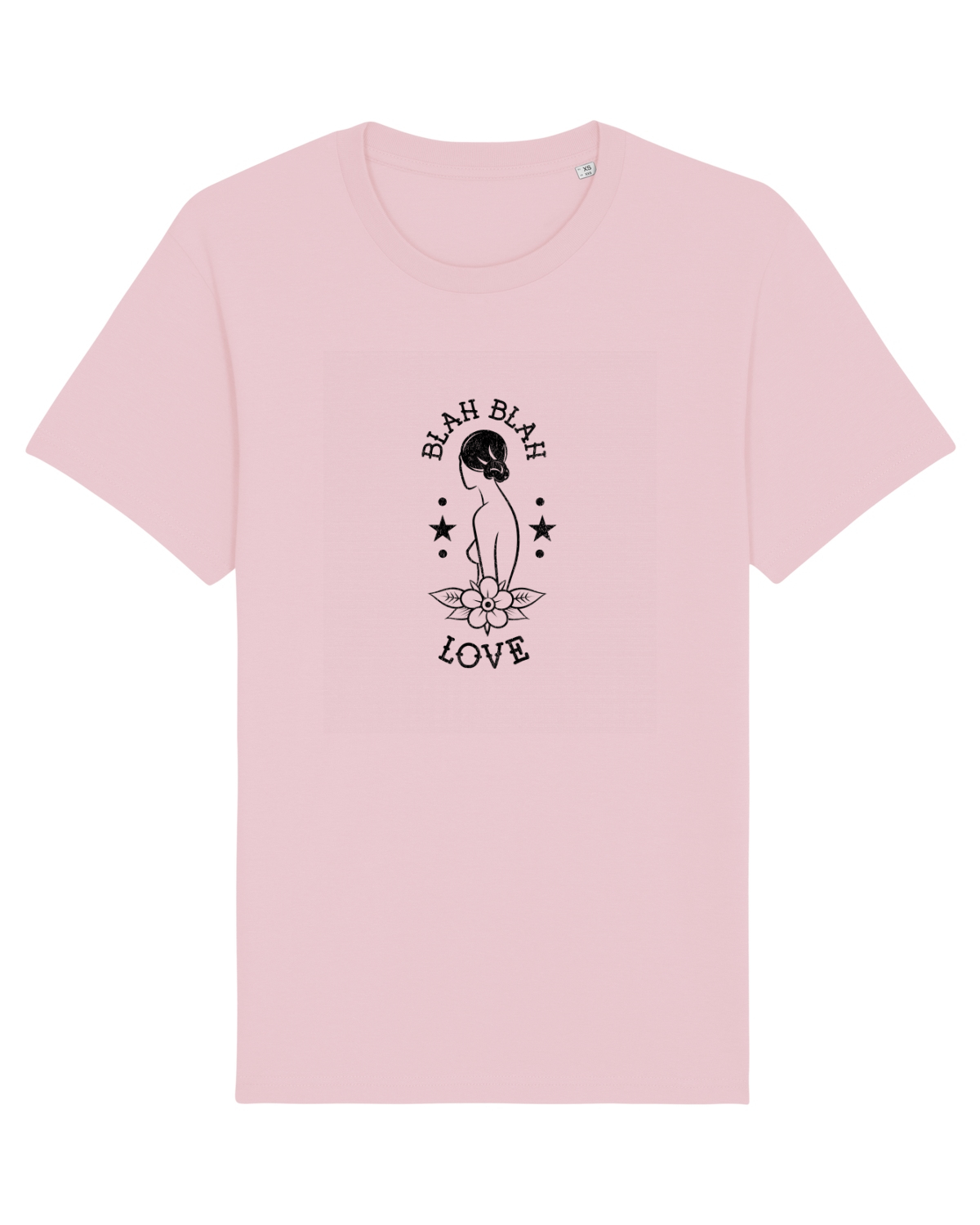 Tricou mânecă scurtă Unisex Rocker Cotton Pink