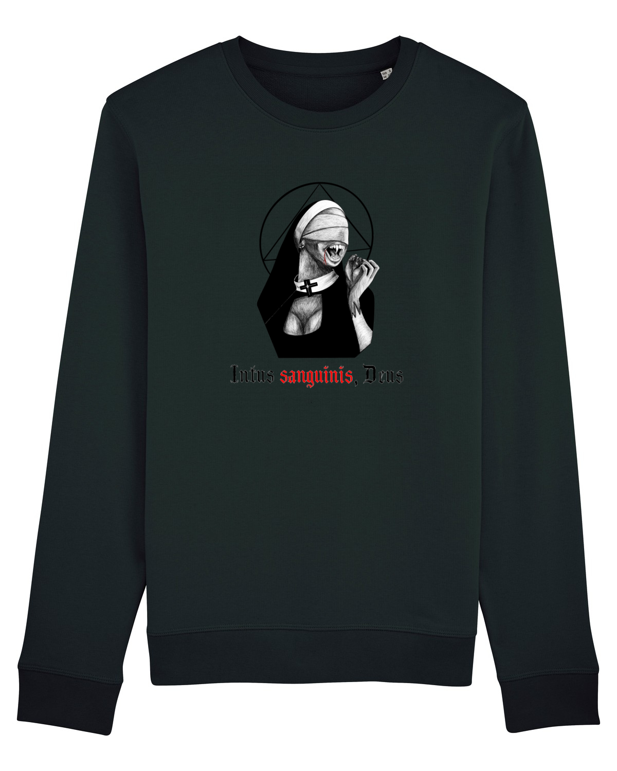Bluză mânecă lungă Unisex Rise Black