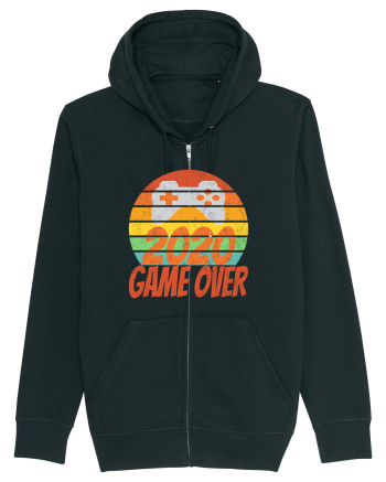 Game Over 2020 Retro Sunset Black