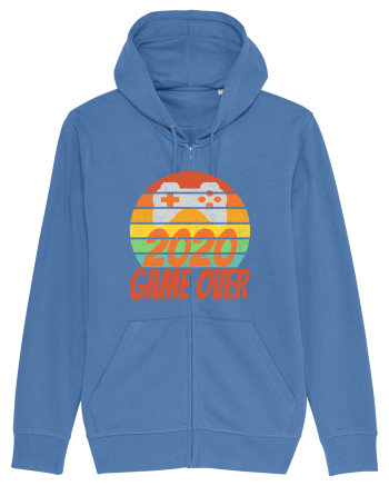 Game Over 2020 Retro Sunset Bright Blue