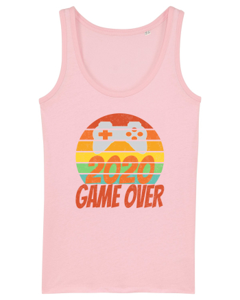 Game Over 2020 Retro Sunset Cotton Pink