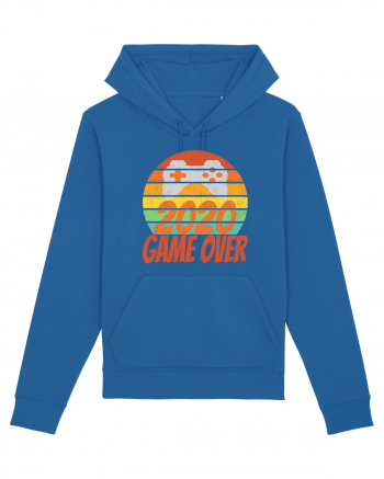 Game Over 2020 Retro Sunset Royal Blue