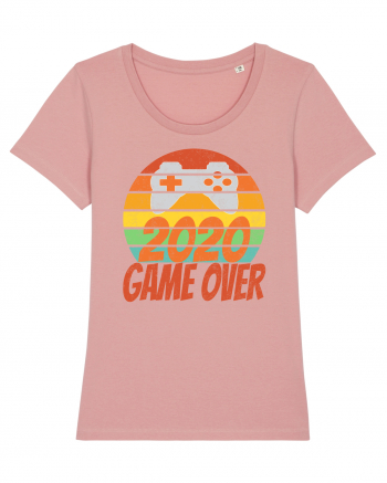 Game Over 2020 Retro Sunset Canyon Pink