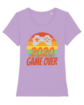 Game Over 2020 Retro Sunset Lavender Dawn