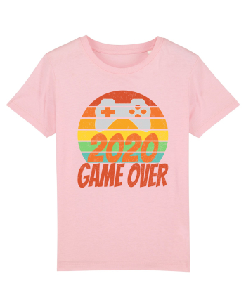 Game Over 2020 Retro Sunset Cotton Pink