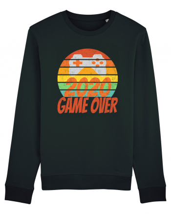 Game Over 2020 Retro Sunset Black