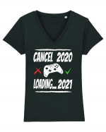 Cancel 2020 Loading 2021 Tricou mânecă scurtă guler V Damă Evoker