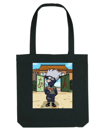 NARUTO - Kakashi in Konoha (chibi style) Black