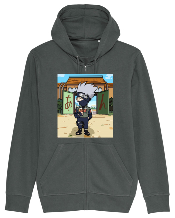NARUTO - Kakashi in Konoha (chibi style) Anthracite