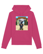 NARUTO - Kakashi in Konoha (chibi style) Hanorac Unisex Drummer