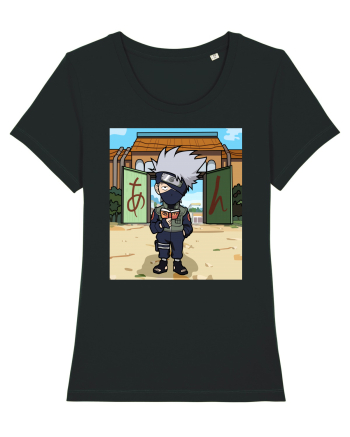 NARUTO - Kakashi in Konoha (chibi style) Black