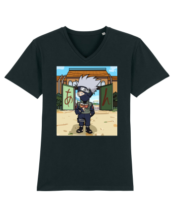 NARUTO - Kakashi in Konoha (chibi style) Black