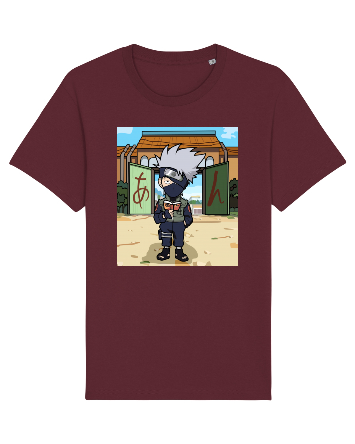 Tricou mânecă scurtă Unisex Rocker Burgundy