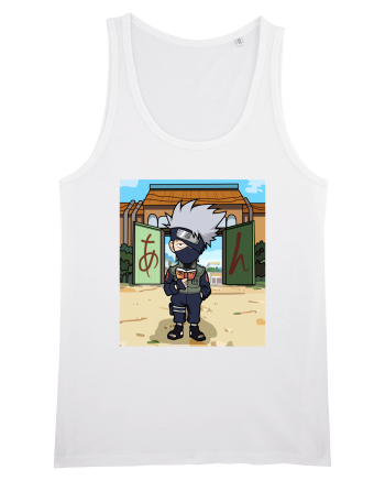 NARUTO - Kakashi in Konoha (chibi style) White
