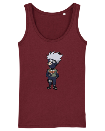 NARUTO - Kakashi Hatake (chibi style) Burgundy