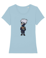 NARUTO - Kakashi Hatake (chibi style) Tricou mânecă scurtă guler larg fitted Damă Expresser