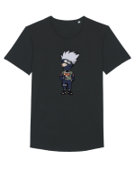 NARUTO - Kakashi Hatake (chibi style) Tricou mânecă scurtă guler larg Bărbat Skater