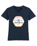 Serene Mood Tricou mânecă scurtă guler V Bărbat Presenter