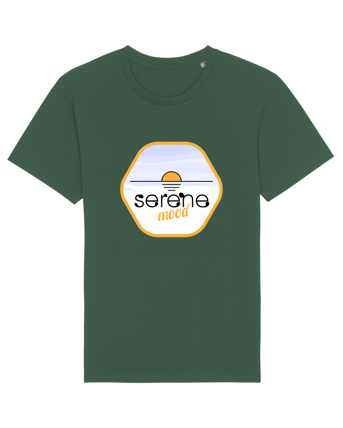 Tricou mânecă scurtă Unisex Rocker Bottle Green