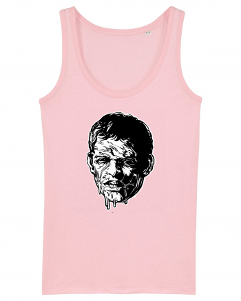 Zombie Portrait Cotton Pink