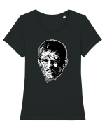 Zombie Portrait Tricou mânecă scurtă guler larg fitted Damă Expresser