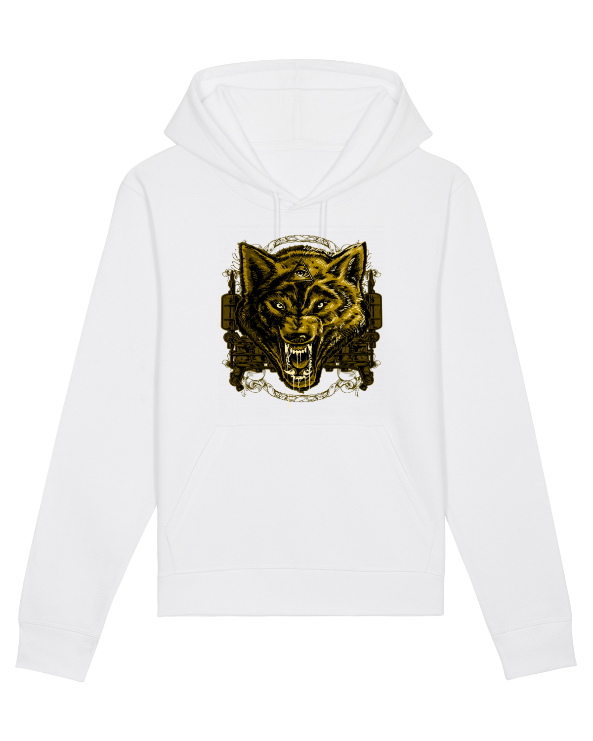 Hanorac Unisex Drummer White
