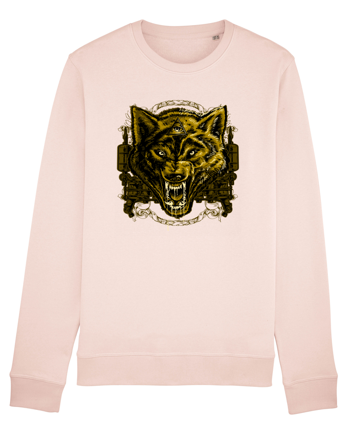 Bluză mânecă lungă Unisex Rise Candy Pink